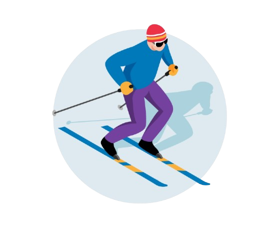 Piste de ski